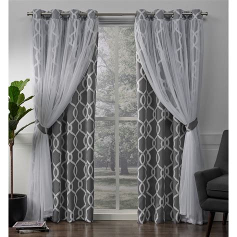 Walmart drapes and curtains - Shop for Bedroom Curtains in Curtains. Buy products such as Marvel Spiderman Spidey Daze 84" Inches Drapes - Beautiful Room Decor & Easy Set Up, Bedding - Curtains Include 2 Tiebacks, 4 Pieces Set (Official Marvel Product) at Walmart and save. 
